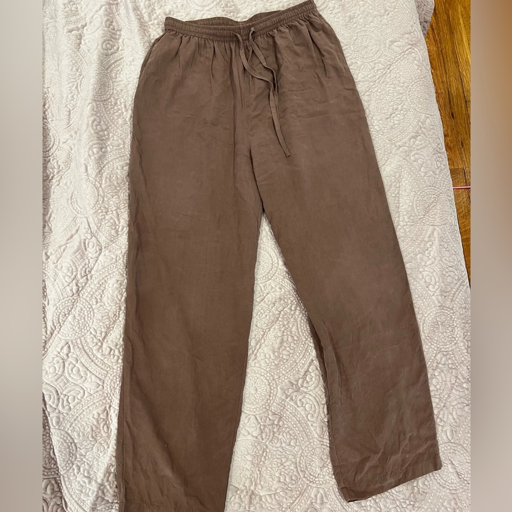 Erin London 100% silk pants